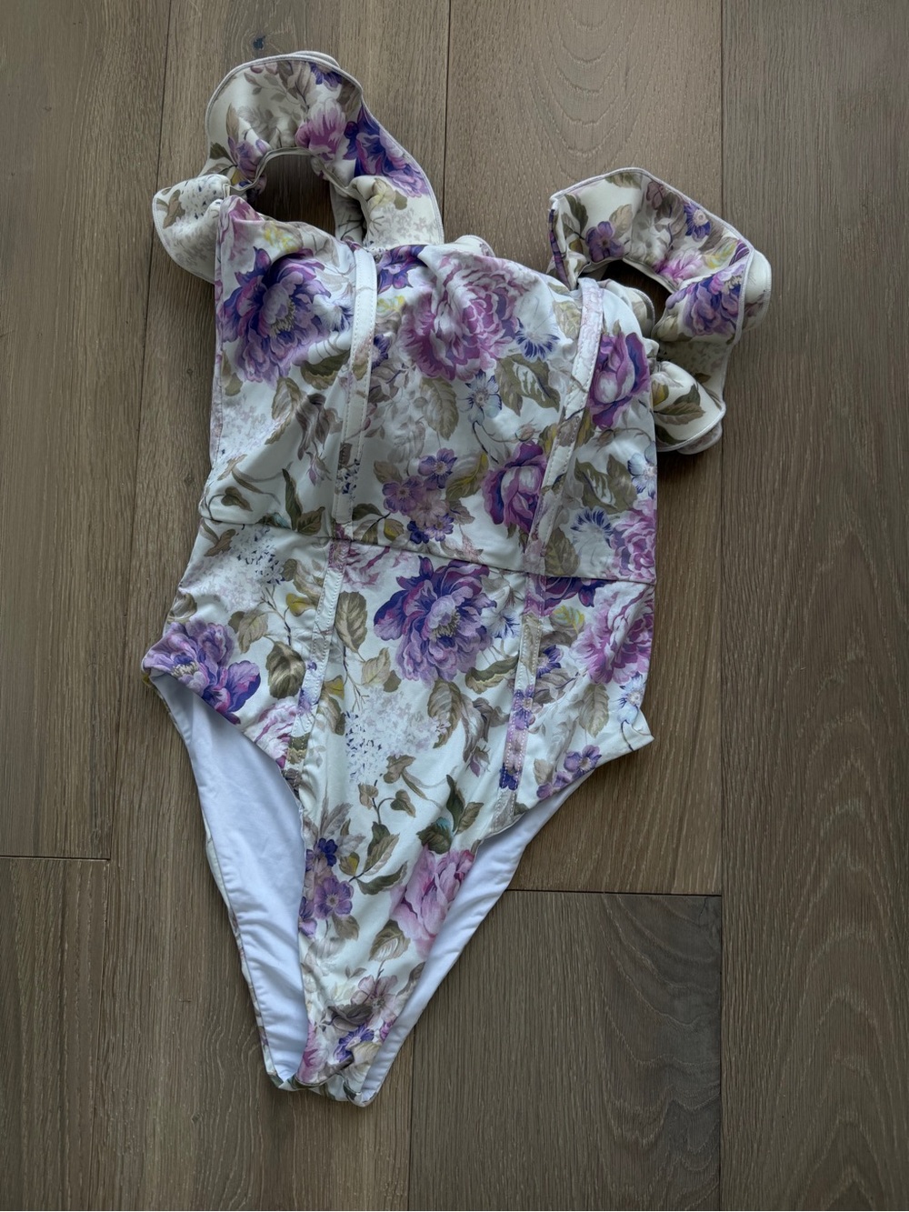 Beach Riot floral one piece